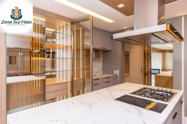 Imagem Apartamento à Venda Em Mirandópolis Com 3 Suíte, 3 Vagas e Varanda Gourmet - Alto Padrão - Ed. Apogee