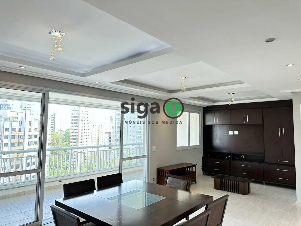 Imagem Apartamento à venda com 3 dormitórios, 2 vagas de garagem, 128m2 na Vila Andrade