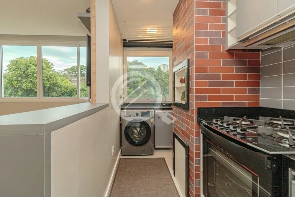 Imagem Apartamento totalmente mobiliado - PORTEIRA FECHADA no Coração do bairro Menino Deus. Com 01 dormi...