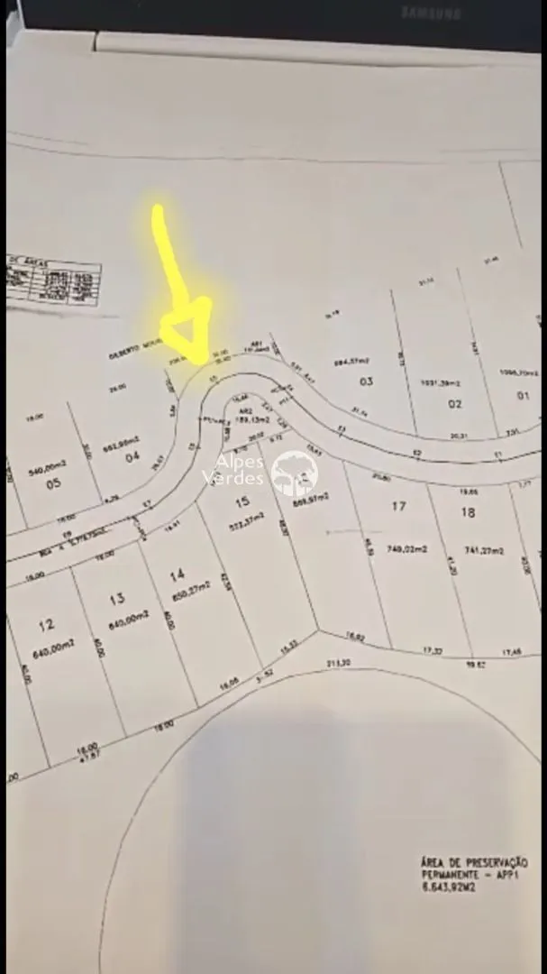 Imagem Terreno à venda, 822 m2 por R$ 565.000 - Planalto - Gramado/RS