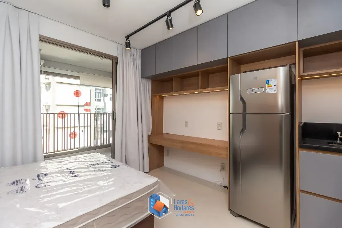 Imagem Studio para venda e locação em Vila Madalena com 1 quarto, sendo 1 suíte, 27m²