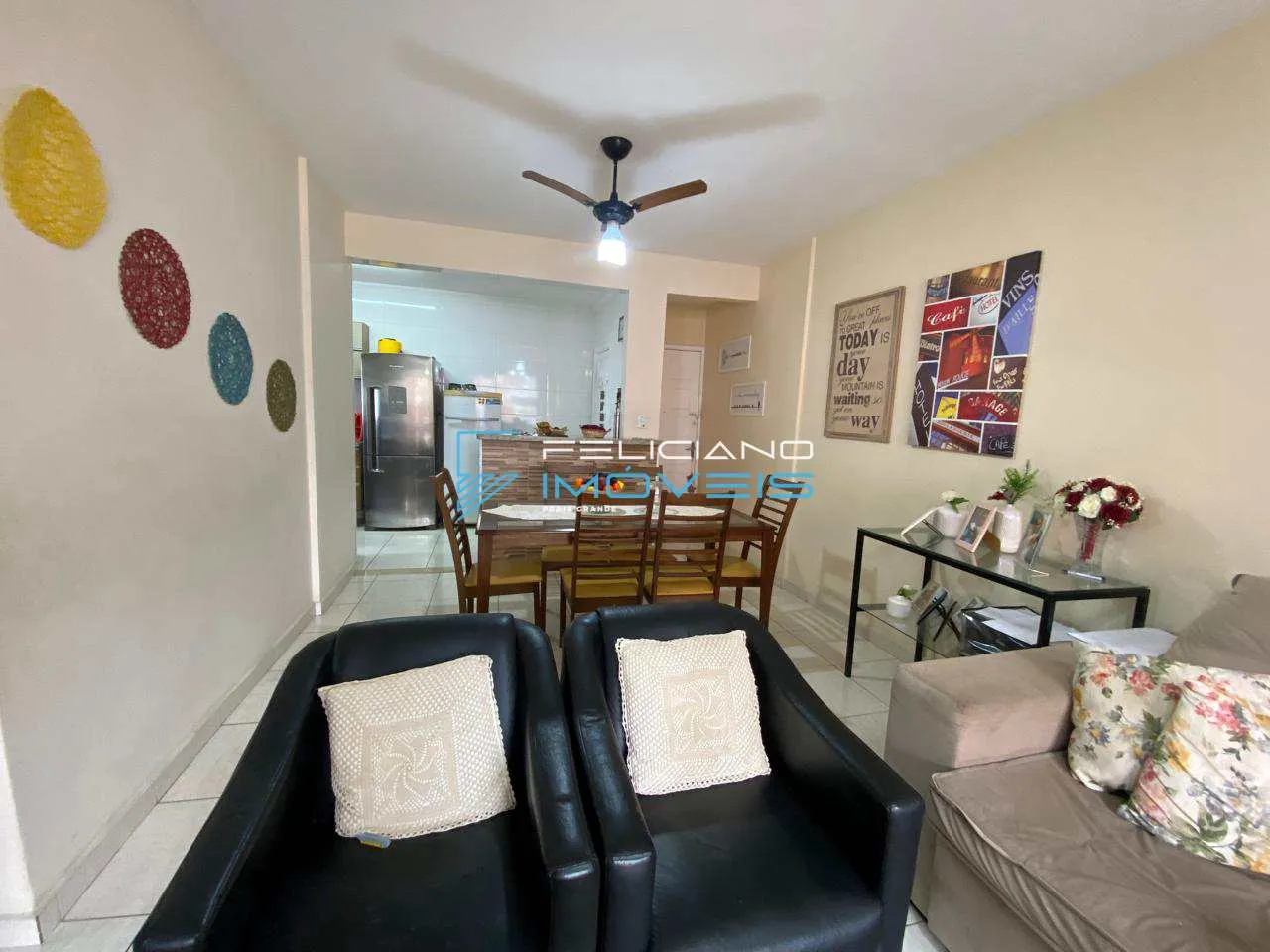 Imagem Apartamento com 2 dorms, Tupi, Praia Grande - R$ 415 mil, Cod: 4006