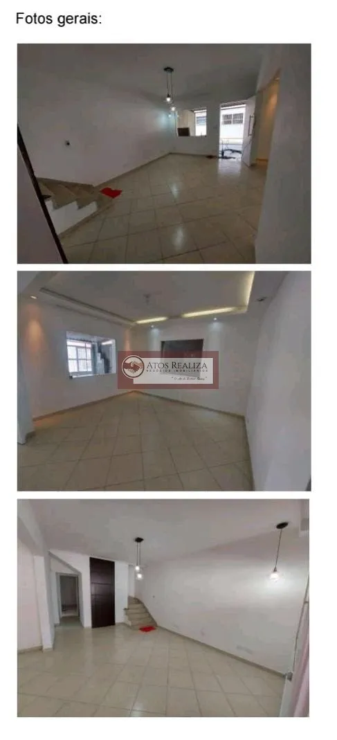 Imagem Alugo Excelente Sobrado com 3 dormitórios, 1 suíte e 2 banheiros e 3 vagas de garagem, locação por R$ 3.300