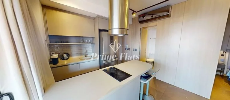Imagem Flat disponível para venda no Cyrela by Pininfarina no Itaim Bibi, com 49m², 1 dormitório e 1 vaga