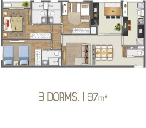 Imagem Apartamentos com 3 suítes à venda no Alphaville