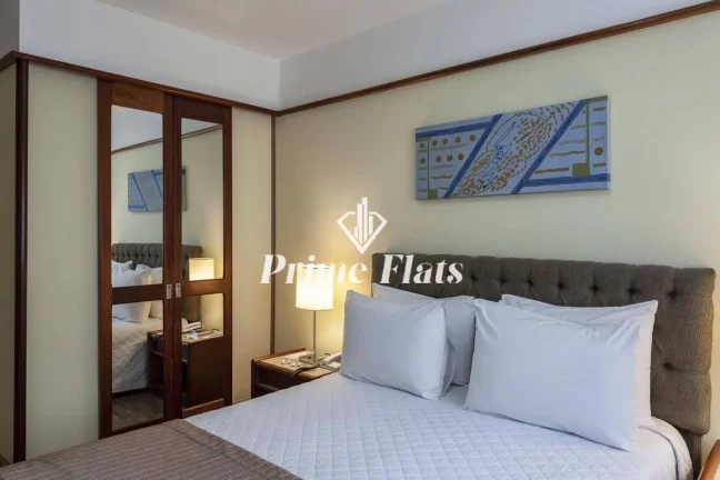 Imagem Flat disponível para locação no La Residence Itaim by Manager, com 90m², 2 dormitórios e 2 vagas de garagem