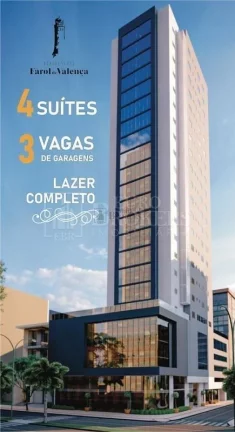 Imagem Apartamento 4 dormitórios sendo 4 suítes e 3 vagas de garagem