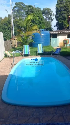 Imagem Mini Chácara com 2 dormitórios 1 banheiro Sala - Cozinha e Piscina !
