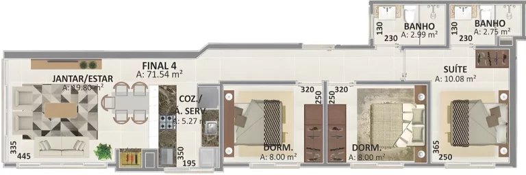 Imagem Le Monde - Apartamento à venda no bairro Navegantes - Capão da Canoa/RS