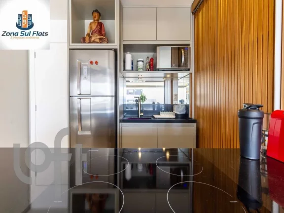 Imagem Lindo Apartamento Mobiliado à Venda No Brooklin Com 1 Suíte e 1 Vaga