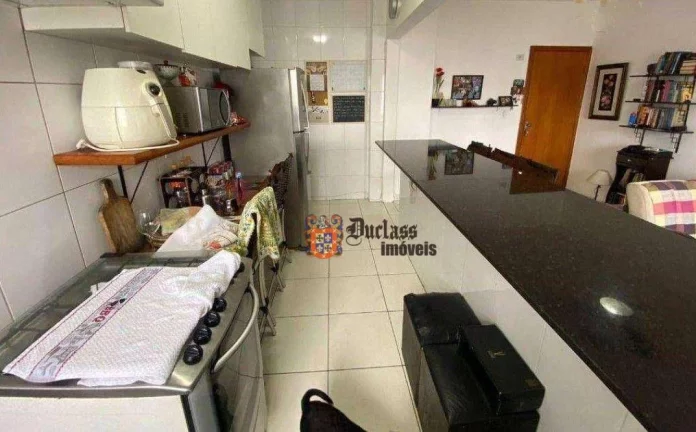 Imagem Apartamento com 2 dormitórios à venda, 72 m² por R$ 450.000 - Guilhermina - Praia Grande/SP
