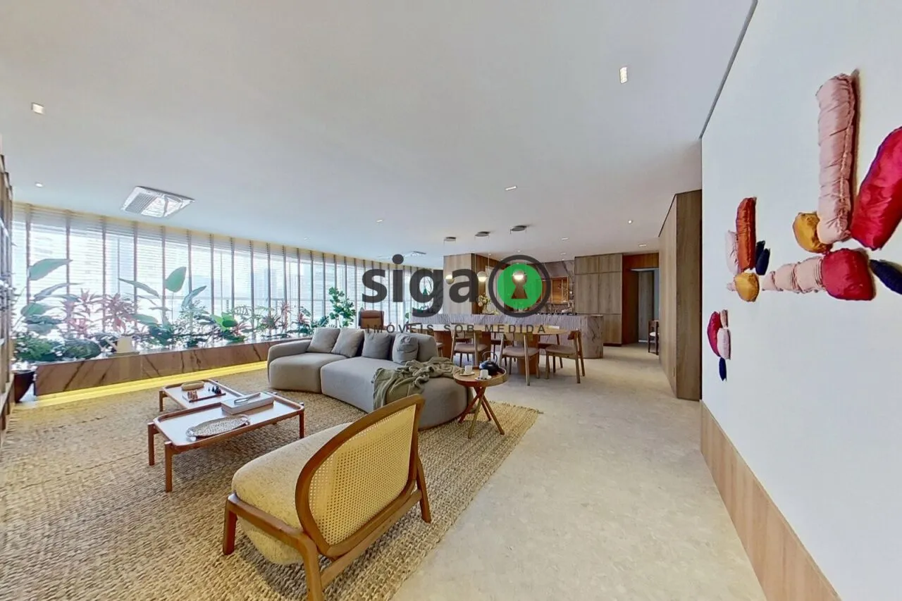 Imagem Apartamento à venda no Brooklin, 168m², 4 dts sendo 2 suítes, lazer completo