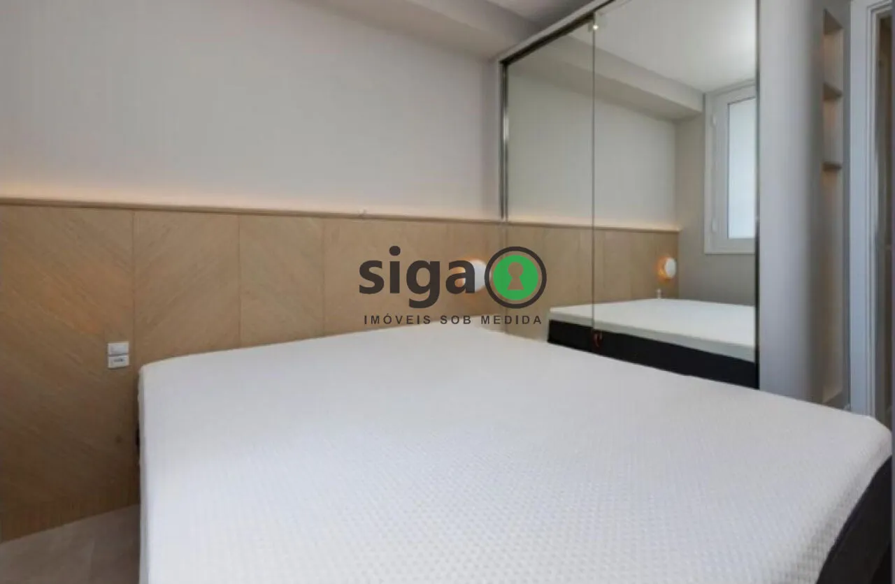 Imagem Apartamento á venda 38m² com 1 quarto, 1 vaga localizado no eixo Berrini x Chucrizaidan.