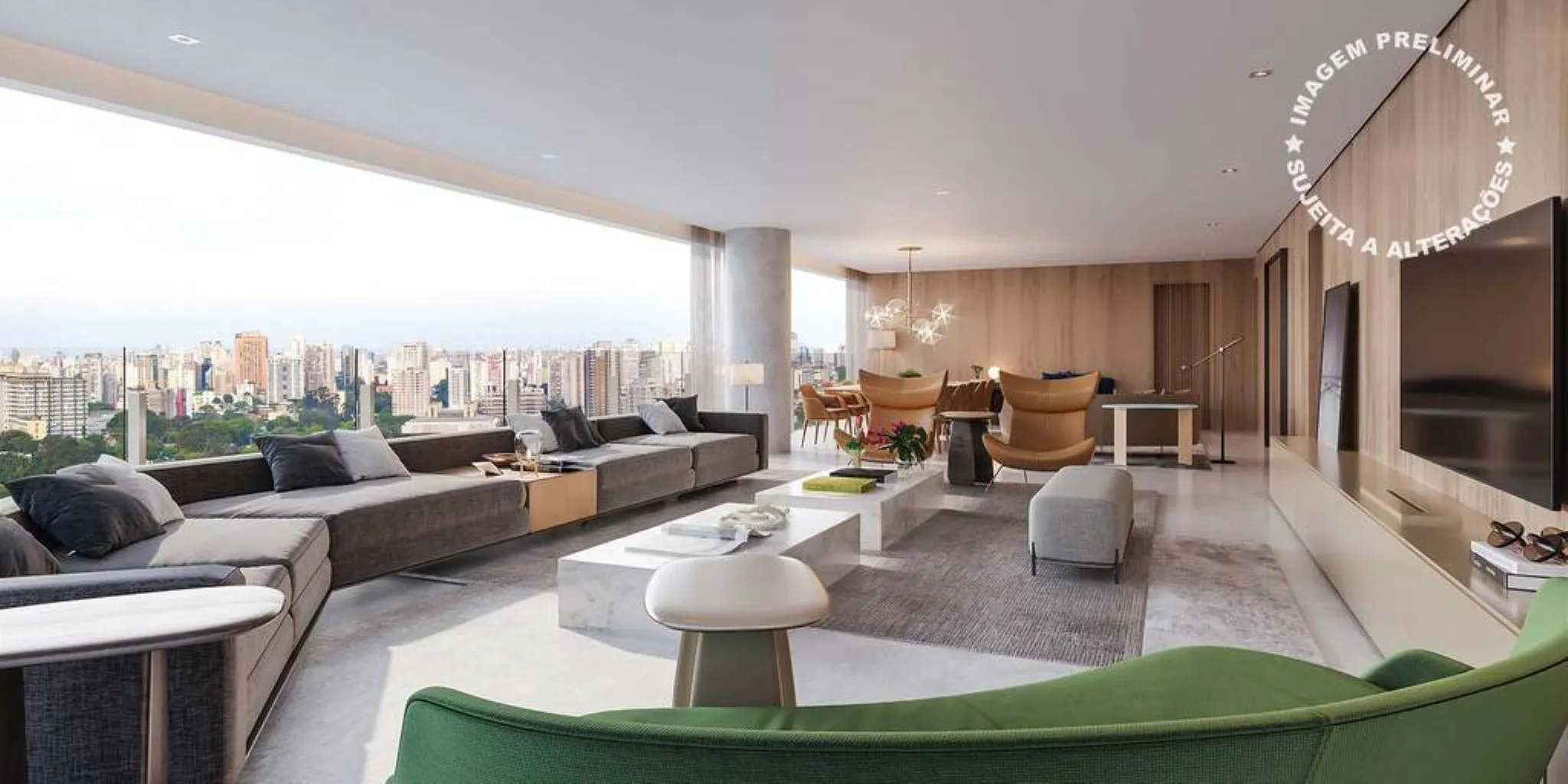 Imagem Condomínio Park Avenue Ibirapuera, apartamento com 4 quartos a venda em Ibirapuera São Paulo SP, apartment in São Paulo Brazil