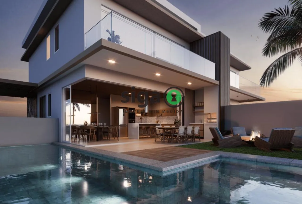 Foto do imóvel Casa em Condomínio 4 Suites-4 vagas em Riviera de São Lourenço