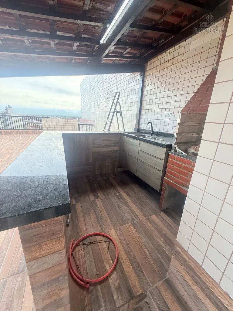 Imagem Cobertura Reformada com Espaço Gourmet - Vila Tupi, Praia Grande-SP