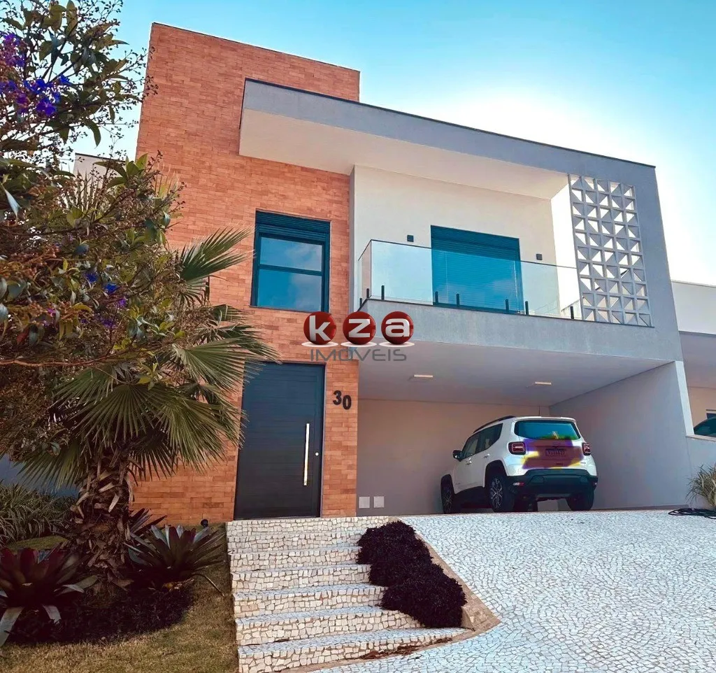 Foto do imóvel Espetacular Casa em Condomínio à Venda em Valinhos-SP 3 Quartos, 3 Suítes, 3 Salas Condomínio Le Village 287m²