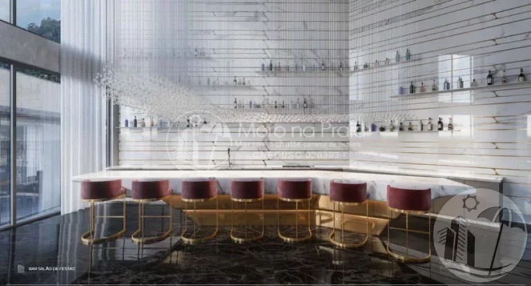 Imagem Apartamento Frente Mar no Edifício PHAROS com 4 Suítes e 3 a