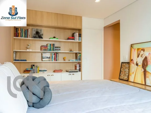 Imagem Apartamento à Venda No Campo Belo Com 2 Dormitórios Sendo 1 Suíte e 2 Vagas