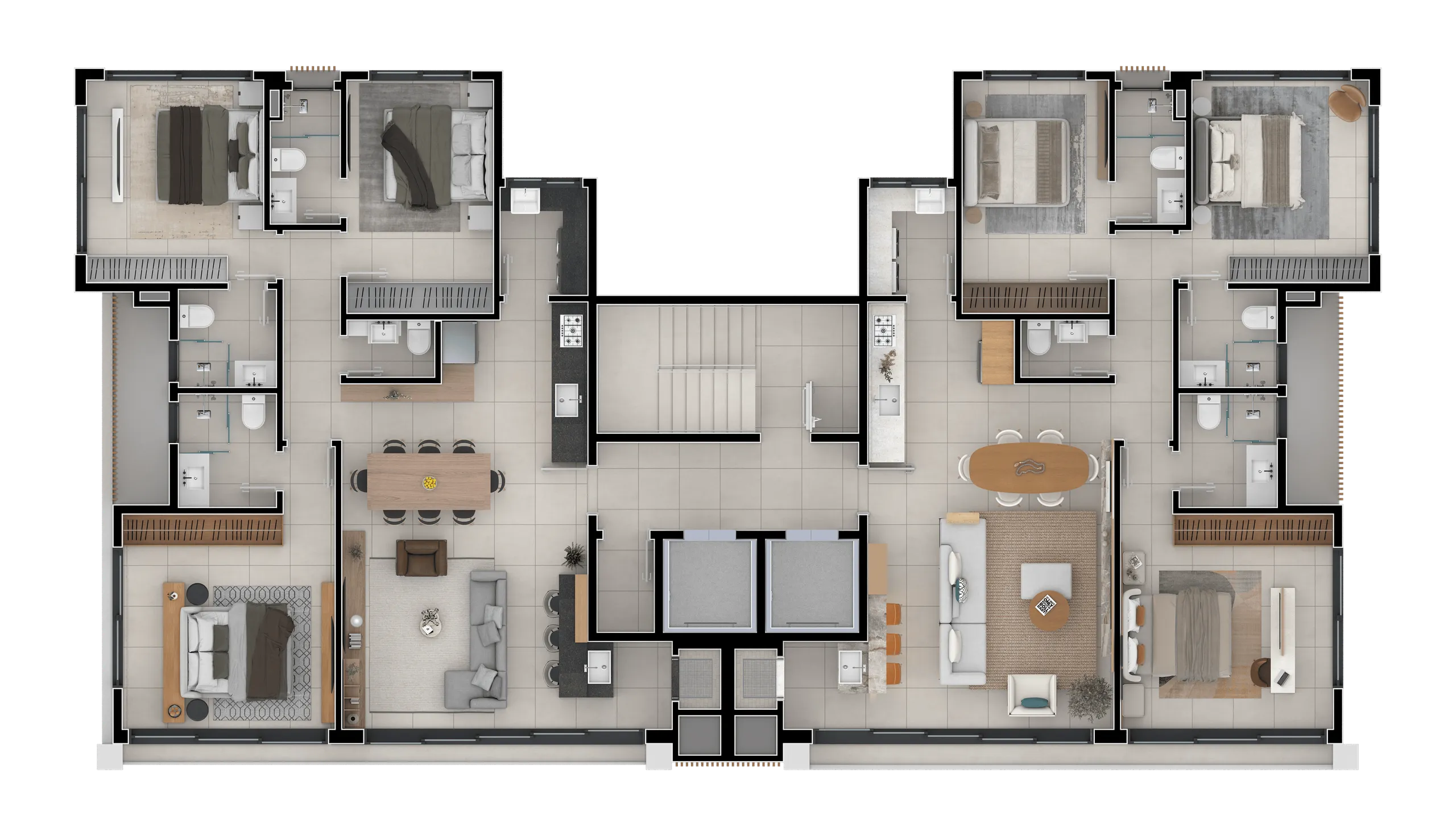 Imagem Apartamento à venda em Torres, Centro, com 3 quartos, 128,4m2