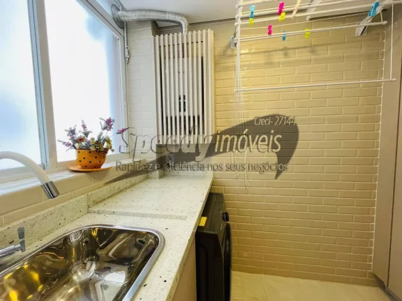 Imagem Apartamento em Santos, na orla da praia com vista mar