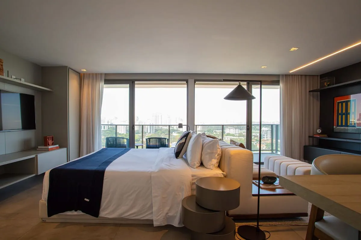 Imagem Apartamento com 1 Quarto para alugar, 64m² - Pinheiros