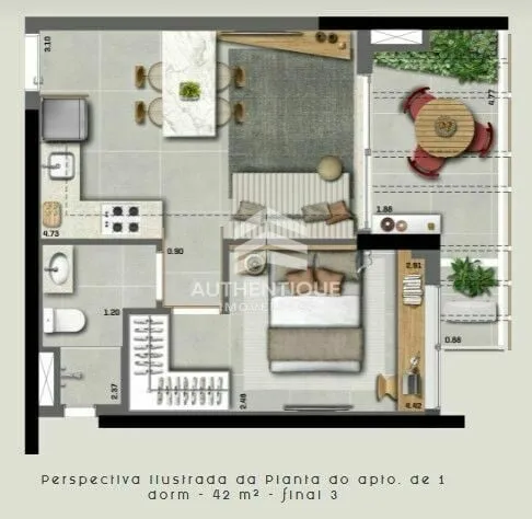 Imagem CASA OMAGUÁS PINHEIROS - Apartamento à venda no bairro Pinheiros - São Paulo/SP, Zona Oeste