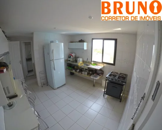 Imagem Maravilhosa cobertura duplex com prédio de frente para o mar com 4 suítes, dependência de emprega...