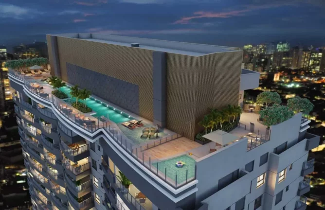 Imagem ARKADIO BROOKLIN - EZTEC - Aptos 107,142 e 180m², a poucos minutos dos Metrôs Brooklin e Campo Belo!