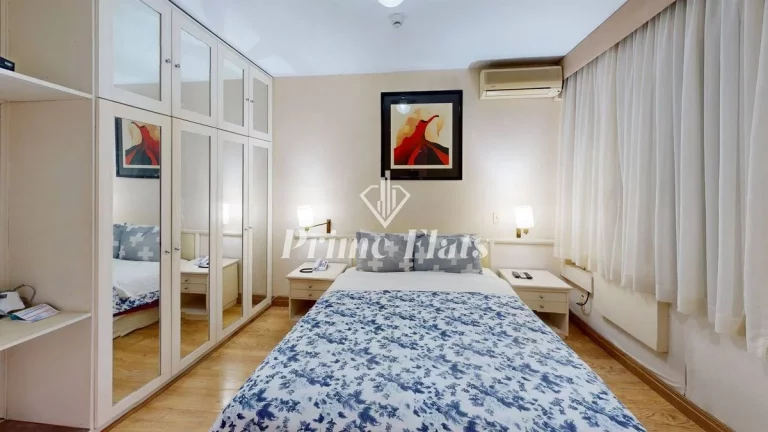 Imagem Flat disponível para locação no Hotel Paulista Wall Street na Bela Vista, com 55m², 1 dormitório e 1 vaga de garagem