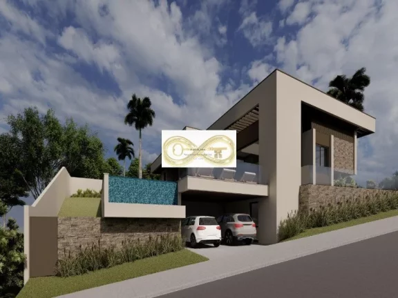 Imagem SOBRADO A VENDA LOCALIZADO NO SWISS PARK, COM TERRENO TOTAL DE 547,62 m²