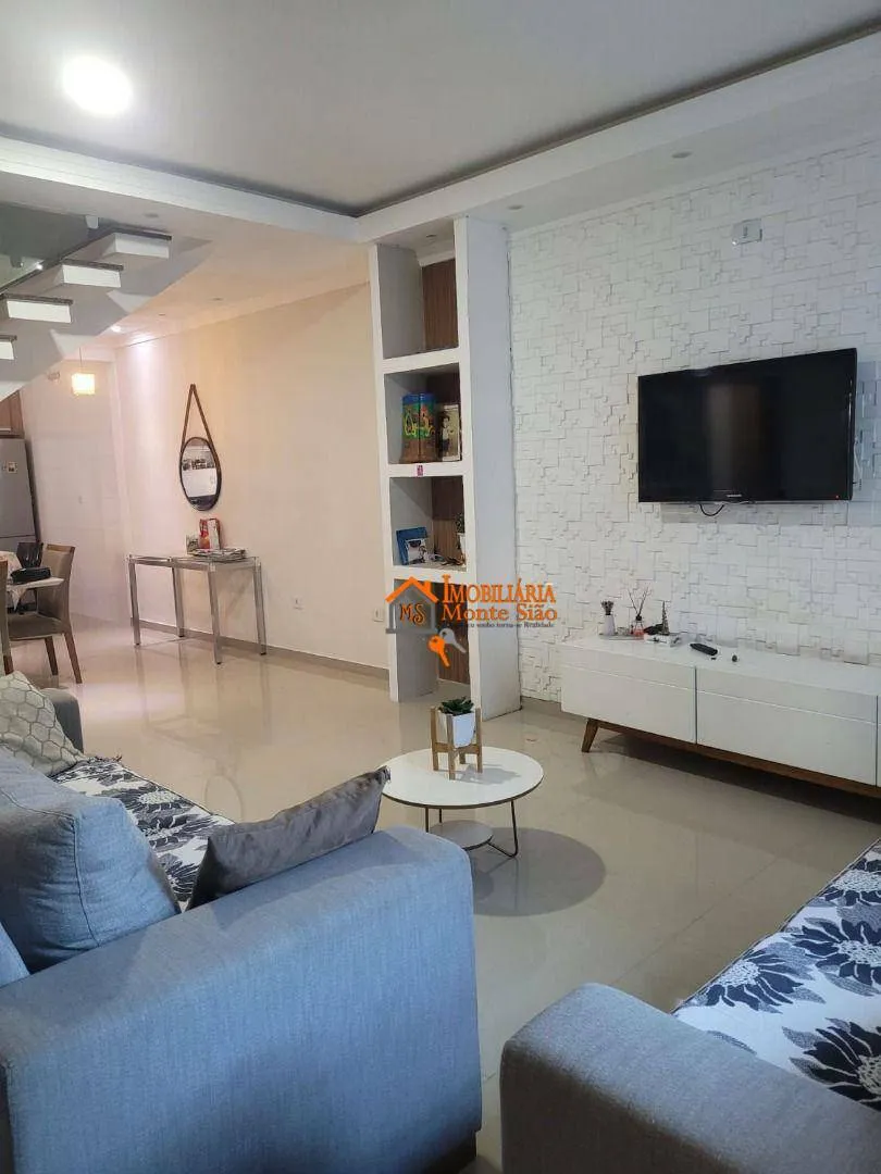 Imagem Sobrado com 3 dormitórios à venda, 150 m² por R$ 950.000,00 - Carmela III - Guarulhos/SP