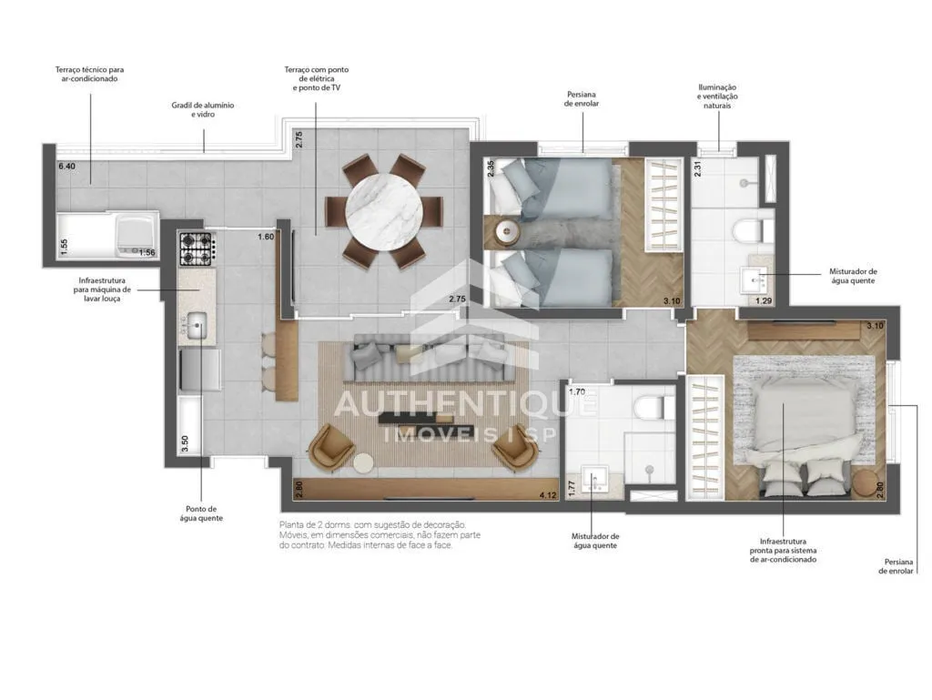 Imagem Upper Brooklin - Apartamento à venda em São Paulo/SP