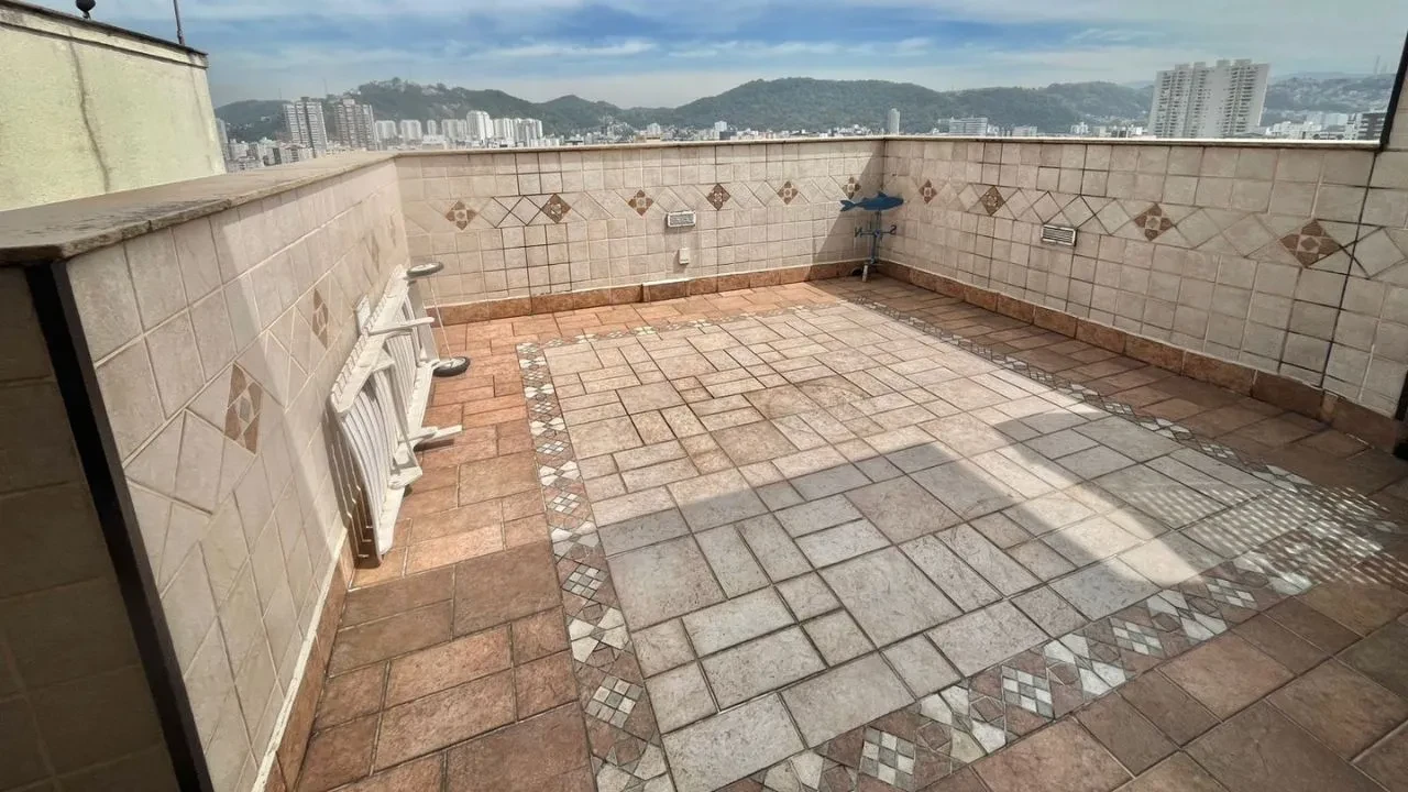 Imagem Cobertura com 4 Quartos à Venda, 444 m² em Gonzaga - Santos