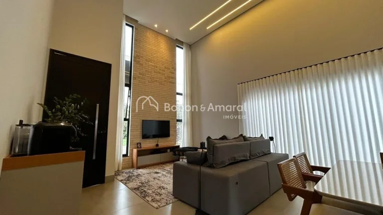 Imagem Esta casa térrea une modernidade, conforto e inovação em cada detalhe. Com 194 m² de área const...