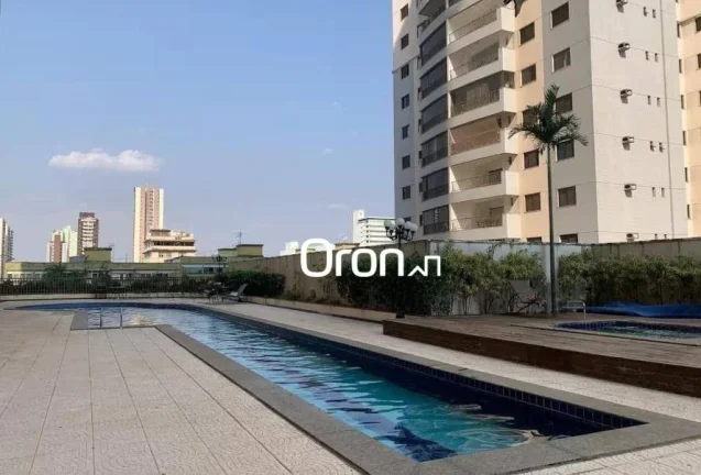 Imagem Flat mobiliado com 1 dormitório à venda, 41 m² por R$ 370.000 - Setor Bueno - Goiânia/GO