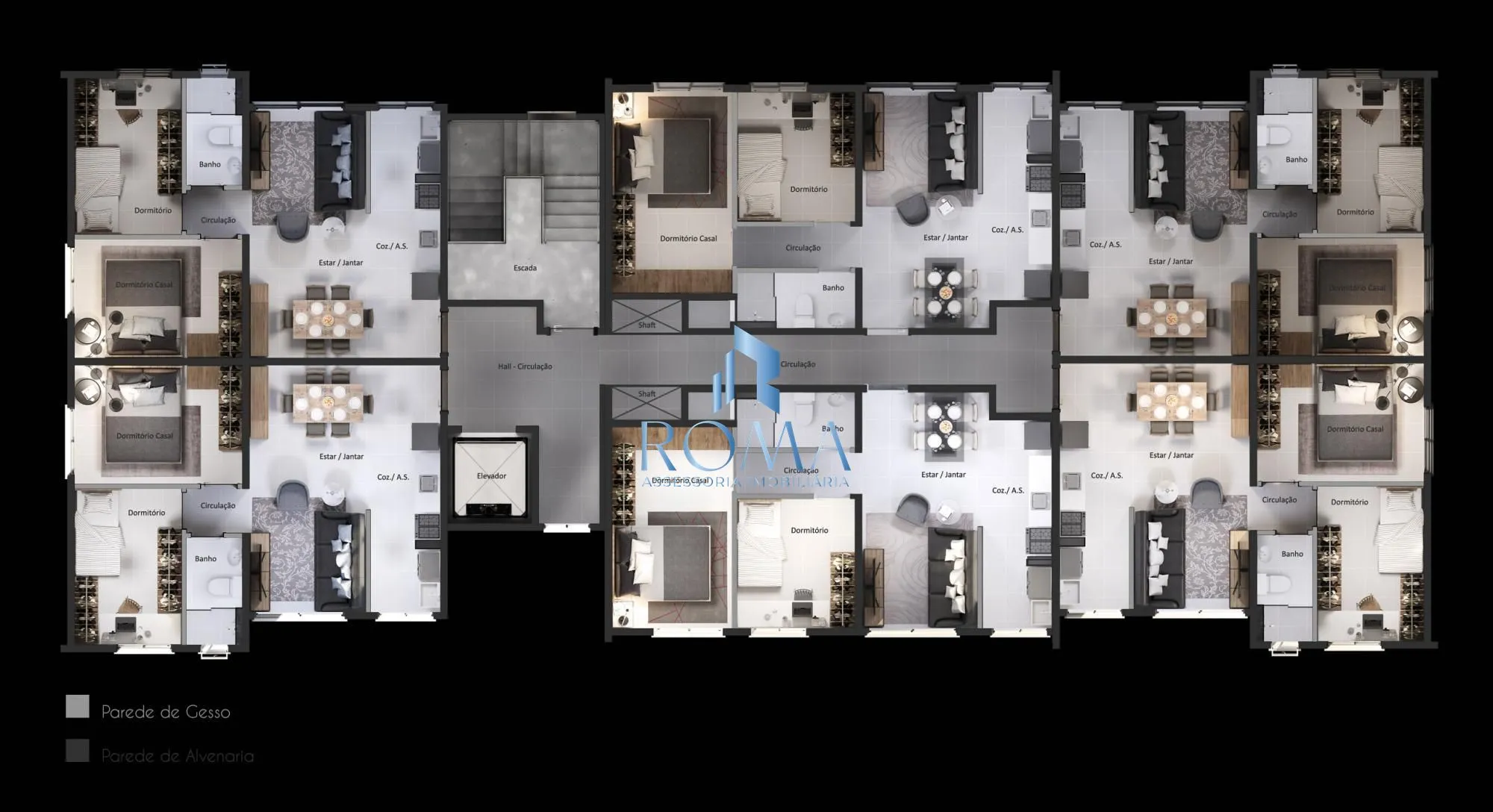 Imagem APARTAMENTOS 2 DORMITÓRIOS EM FASE FINAL DE CONCLUSÃO