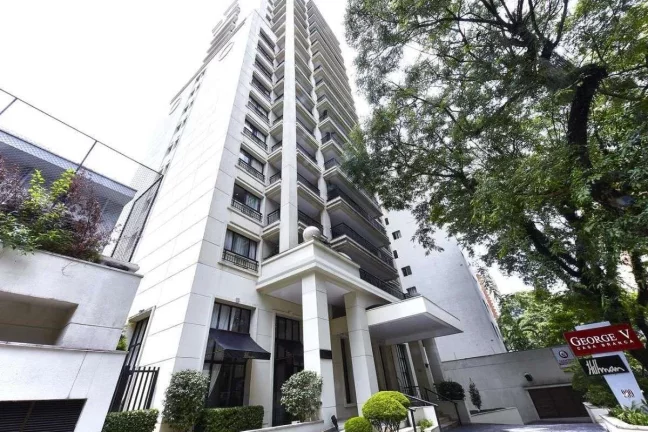 Imagem Flat disponível para venda no George V Residence Casa Branca no Jardim Paulista, com 62m², 1 dormitório e 1 vaga