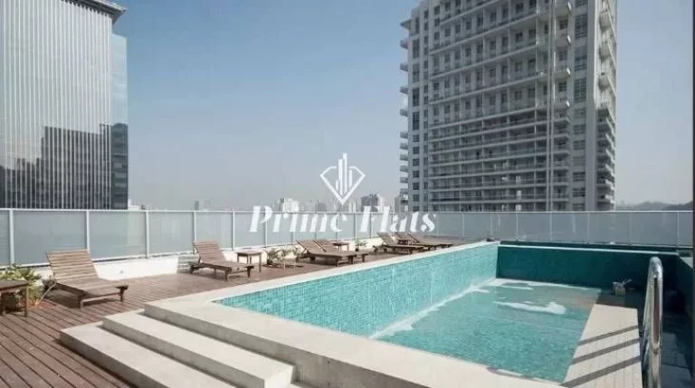 Imagem Flat disponível para venda no Condomínio Add Nova Berrini, com 45m², 1 dormitório e 1 vaga