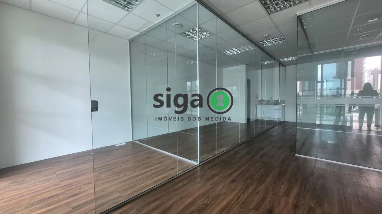 Imagem SALA COMERCIAL COM 154M² COM 4 VAGAS NO BROOKLIN