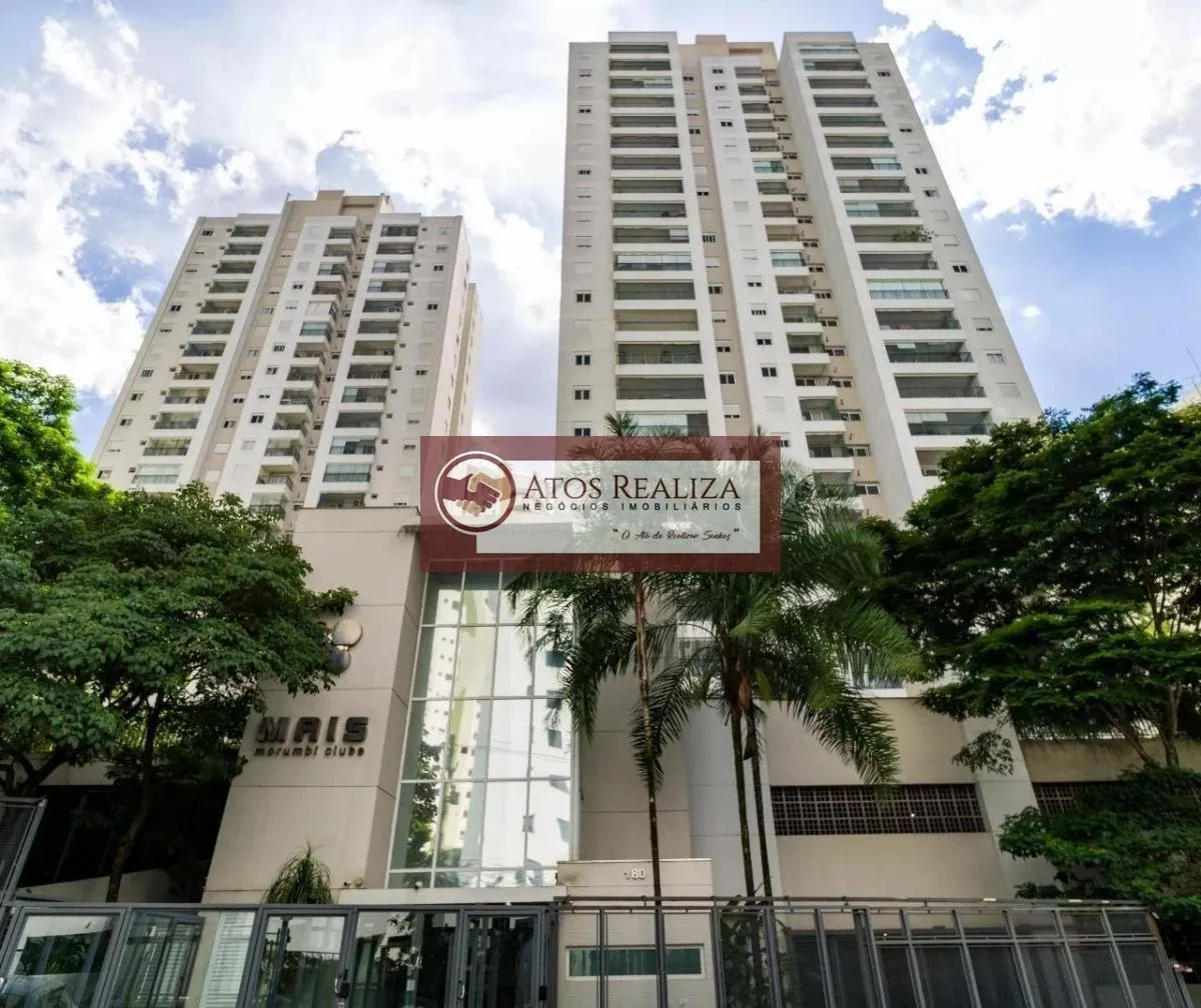 Imagem Apartamento com Sacada no Morumbi, 2 Dorms, 52m² 1 vaga de garagem, Condominio Clube Completo.