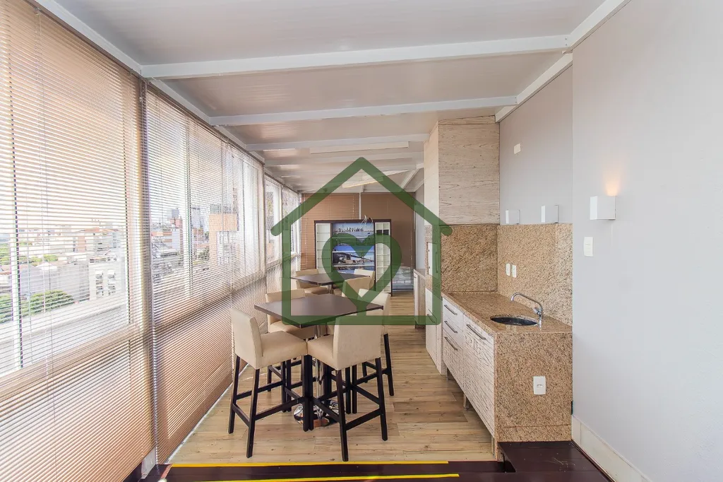 Imagem Cobertura de 109 m², possuindo uma extensão de mais 50m² de mezanino e espaço gourmet, com 1 dor...