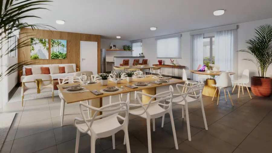 Imagem Apartamento à venda, no Residêncial Solar Trindade em São Gonçalo, Trindade, com 2 quartos, 41m2