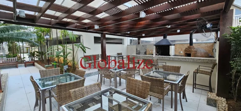 Imagem Apartamento 1 quarto, com lazer completo e 1 vaga de garagem - Vila Mathias em Santos por R$ 380.000,00