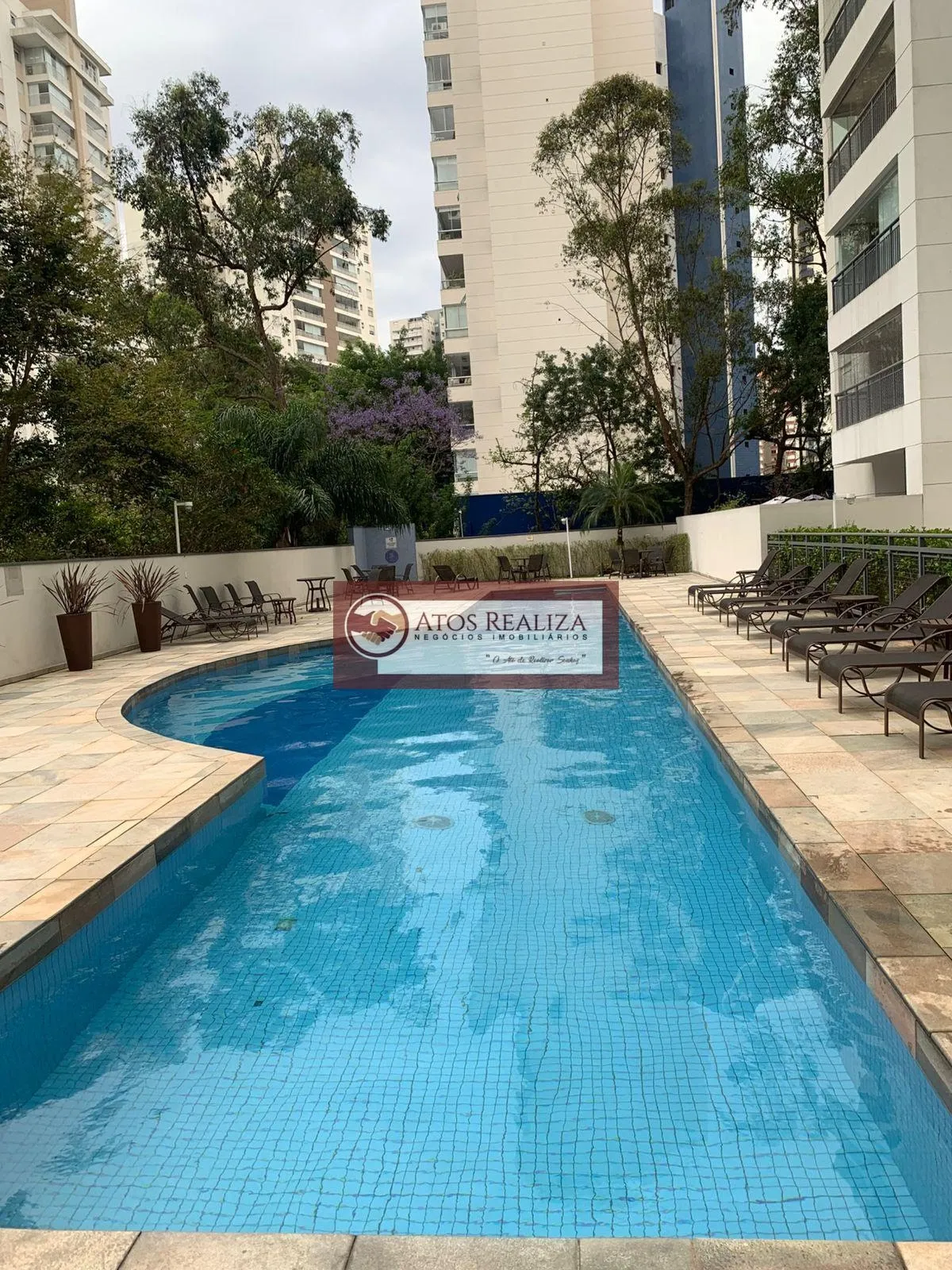 Foto do imóvel Apartamento com Sacada no Morumbi, 2 Dorms, 52m² 1 vaga de garagem, Condominio Clube Completo.