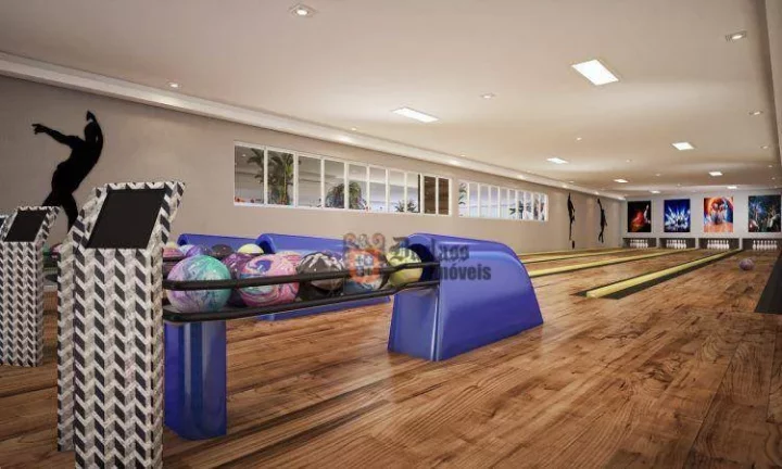 Imagem Apartamento com 2 dormitórios à venda, 57 m² por R$ 480.000 - Boqueirão - Praia Grande/SP