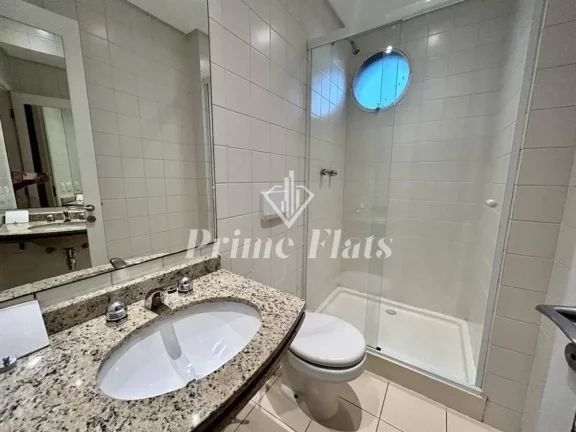 Imagem Flat disponível para venda no Twin Towers Ibirapuera, com 74m², 2 dormitórios e 2 vagas de garagem