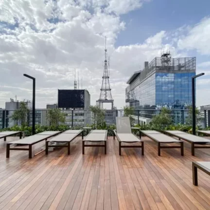 Imagem VERSO JARDINS BY YOU - Studios de 23m², a apenas 400 m da Estação Trianon-Masp, da linha Verde do Metrô!