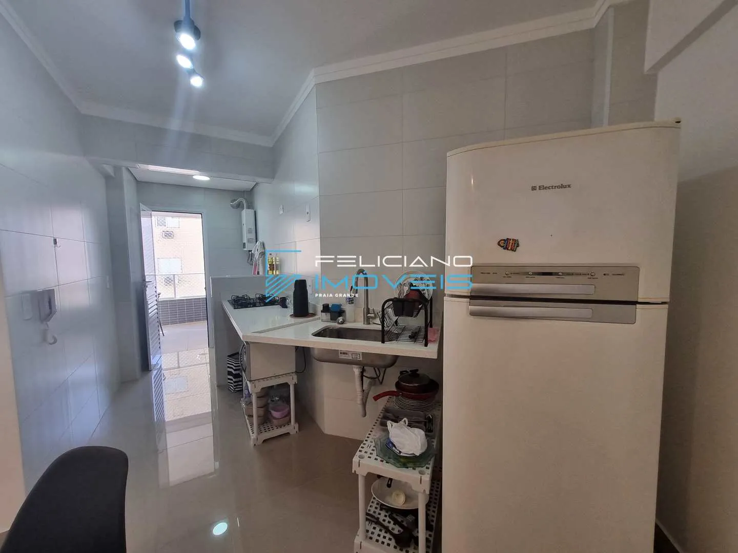 Imagem Apartamento com 1 quarto, Guilhermina, Praia Grande - R$ 435 mil, Cod: 6350