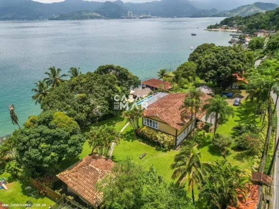 Imagem Casa de luxo à beira-mar em Angra dos Reis-RJ, Monsuaba: 12 quartos, 12 suítes, 7 salas, 11 banheiros, 8 vagas de garagem, 3.000m².